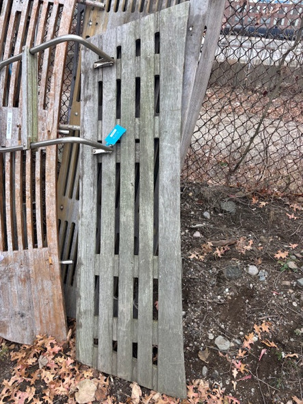 72" by 20" Teak Swim Platform