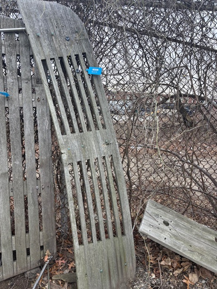 Teak Swim Platform 89" by 18"