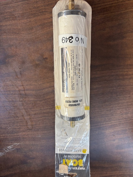 Boat Water Filter System IV, 1/2" Barb, Model F78-482