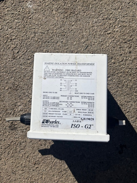 Charles Marine Isolator Power Transformer, ISO-G2