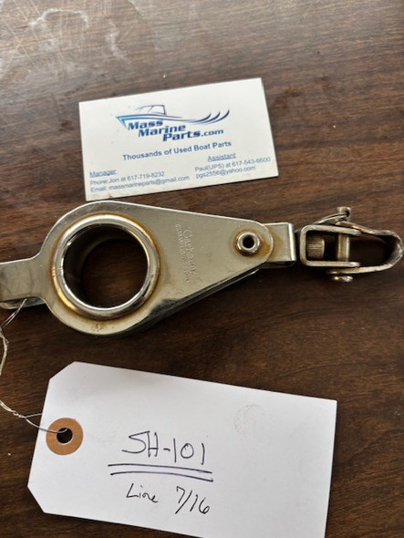 Garhauer Single Block. Line 7/16"