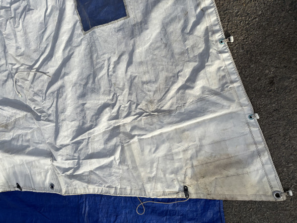 Mainsail 25'11" by 28'5" by 9'11"