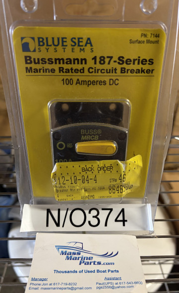 Bussmann 187 Marine Circuit Breaker