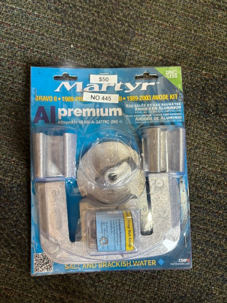 Martyr 1989-2003 Anode Kit Bravo Three
