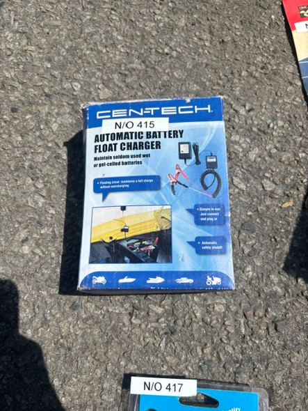 Cen-Tech Automatic battery float charger