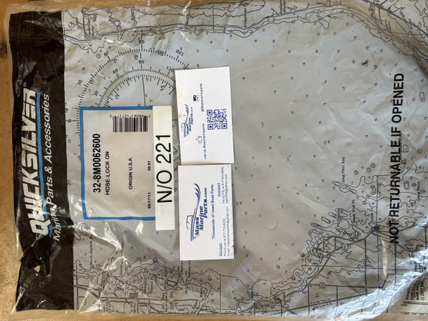 Quicksilver 32-8M0062600 Hose Lock On