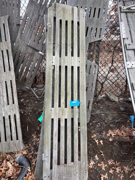 Teak Platform 82" by 18"