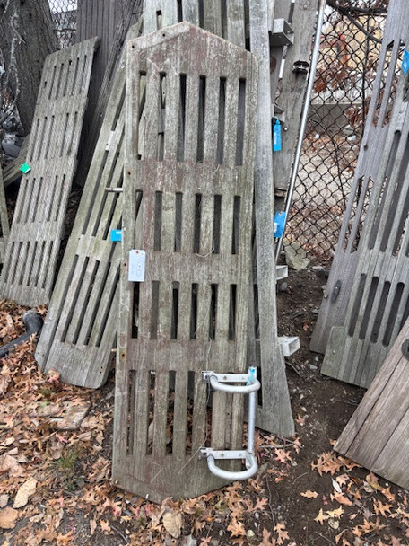 Teak Platform 66" by 20"