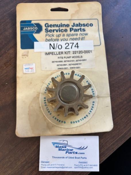 Jabsco Impeller Kit 22120-0001