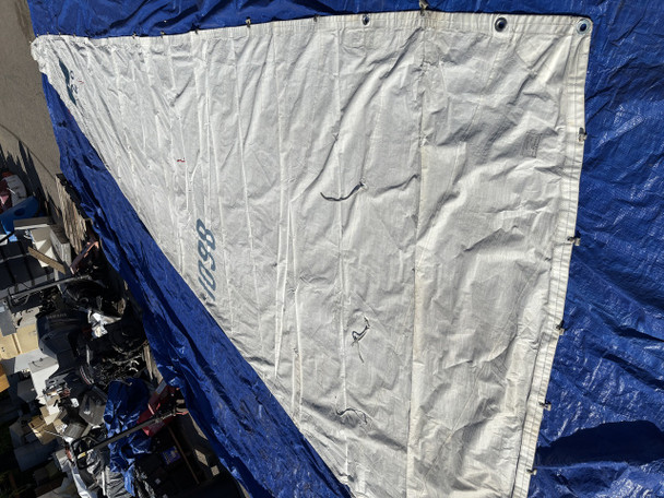 Mainsail 20'4" by 21'9" by 7'5"