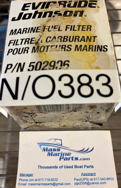Evinrude Johnson Fuel Filter