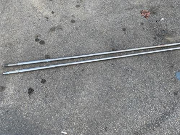 Two Stainless 88.5" by 1 1/4" shafts