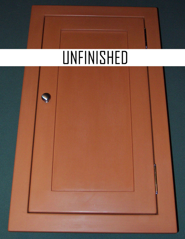 Recessed and semirecessed medicine