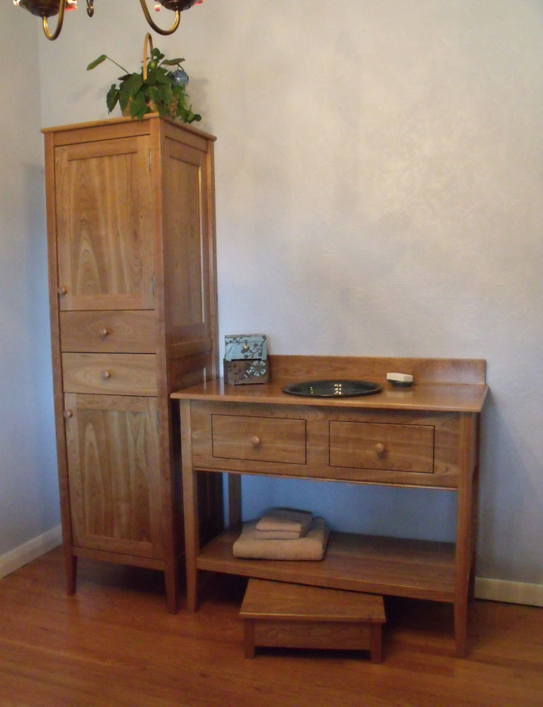 Shaker Style Linen Tower Meadowbrook Creations