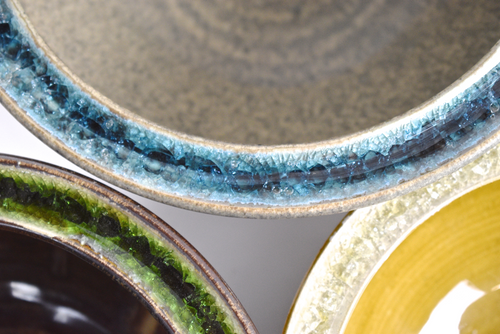 glass pottery rim