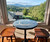 Table top shown complete with chairs