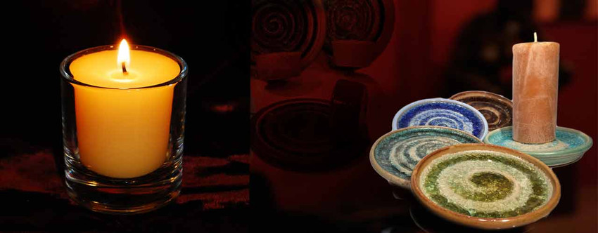 ​Paloma Pottery Offers Special on All Candles to Light the Darkening Days