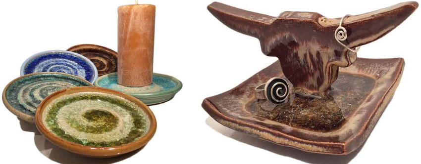 Unique Pottery Gifts Reflect Landscapes of Design and Color.