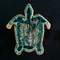 Unique Glass Sea Turtle Magnet