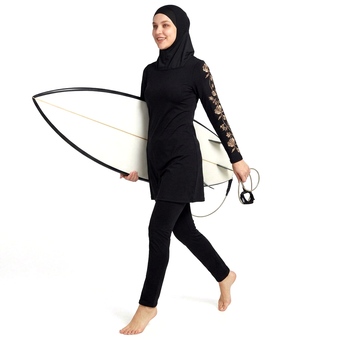 Modest BURKINI Muslim Women Full Cover Islamic Swimsuit Swimwear Bathing Suits