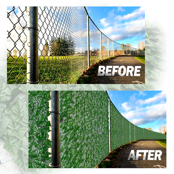 Garden/Wall/Fence Camouflage Camo Welsh Green Screen Artificial Ivy Leaf Hedge Privacy Screening  Roll Boxed