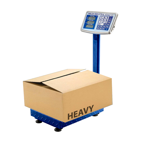 Heavy Duty Industrial Weight Digital Scales 200/300/500KG Stainless Steel LCD Display Floor Platform Foldable Memory (BC-918 150KG/50g)