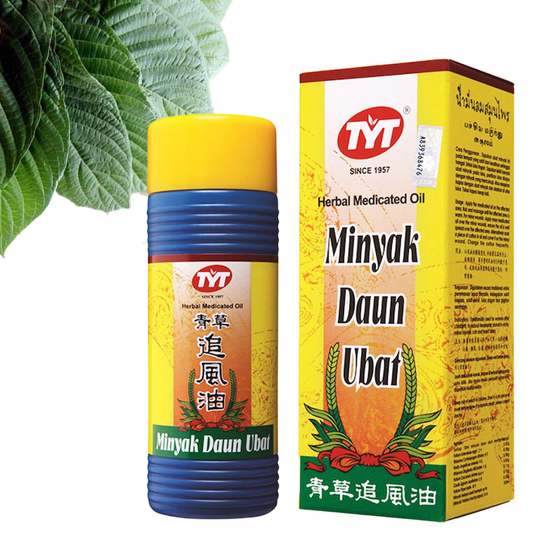 TYT Herbal Medicated Oil Flu Stomach-ache Backache Baby Bath Insect Relief Repel