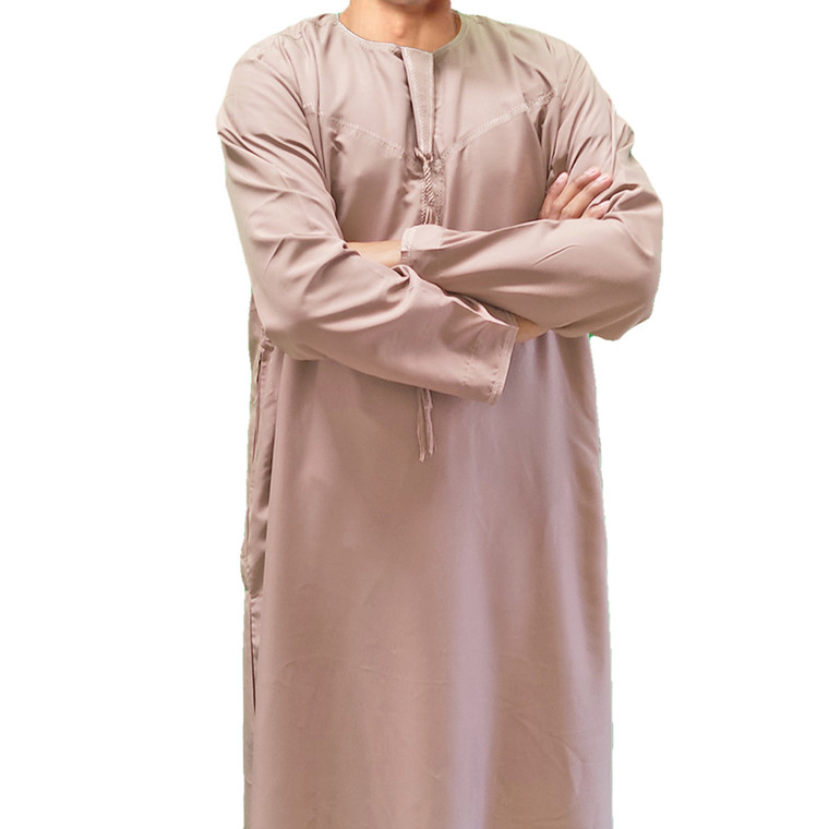 Colour UAE Thobe Jubba Dish Dasha Mens Jubba Long Shirt - DesertDress