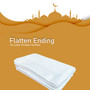 White Ihram - Adult, Teenager & Kids Thick Cool 2-Piece Islamic Ihram Blanket Towel for Hajj and Umrah Unstitched Premium Quality