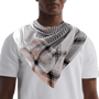 Black & White Palestinian Shemagh Scarfs