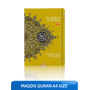 [LARGE] NOBLE Maqdis A4 Large Size Quran Word For Word Colour Coded Tajweed Arabic-English Translation