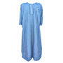 Long Sleeve LS Thobe Moroccan 6 Colors Desert Dress Mens Robe Round Collar Grandad Casual