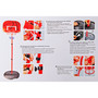 Free Stand Portable Max 1.7m Adjustable BASKETBALL Hoop Goal Adjustable Height