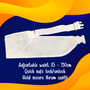 WHITE HAJJ Ihram BELT Porch for Umrah Ehram Travel Bag Safe Pockets Bum Bag