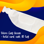 WHITE HAJJ Ihram BELT Porch for Umrah Ehram Travel Bag Safe Pockets Bum Bag
