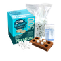 Wholesale Coin Napkin Company 6 x Boxes of 500 Napkins Compressed Wet Wipes Tissues Magic