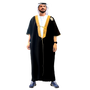 Imam Sheikh Bisht  CoatTraditional Arabic Men's Cloak Robe Suitable for Wedding or Official Event