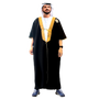 Imam Sheikh Bisht  CoatTraditional Arabic Men's Cloak Robe Suitable for Wedding or Official Event
