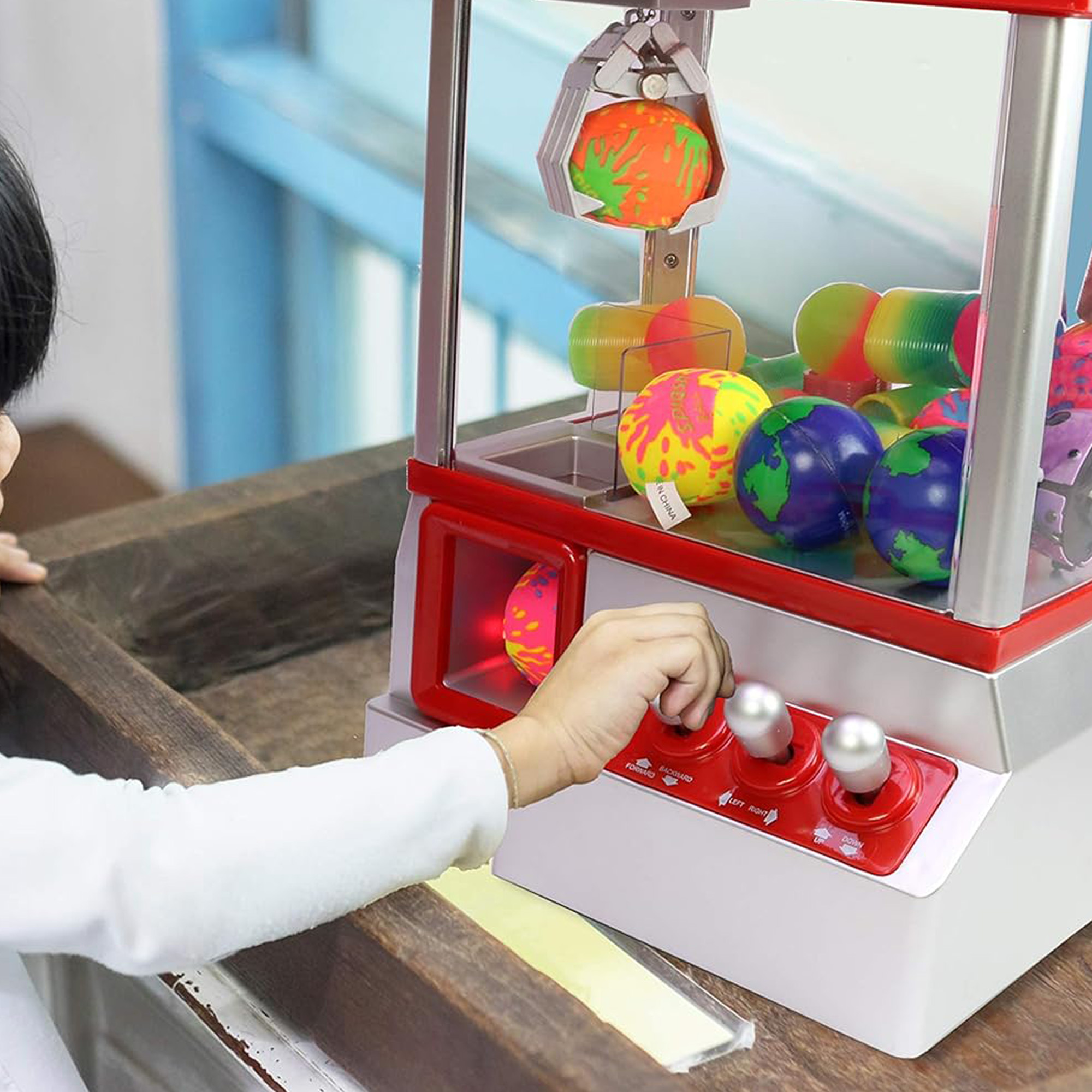 Candy Grabber Machine Toy Kids Parties Retro Fun Arcade Claw Crane