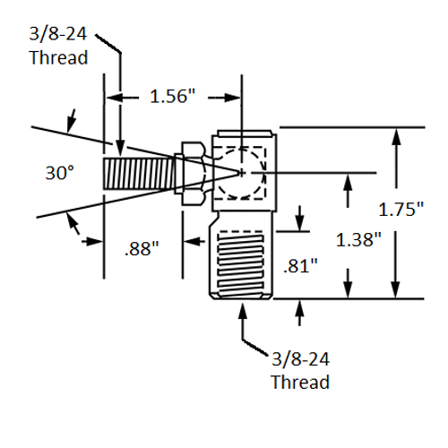 3/8-24 Quick Disconnect Ball Joint