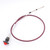 Vernier Throttle Cable, 1/4-28 Threaded Rod, Clamp Hub (choose head & travel options)