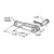 Clevis, 1/4-28 threads, 5/16" pin, 2-1/4" long