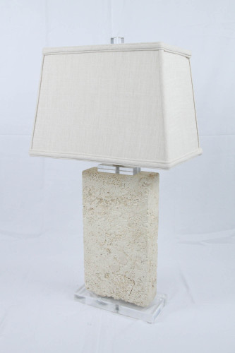 Gorgeous ocean themed lamp on acrylic. Gorgeous ocean themed lamp on acrylic.