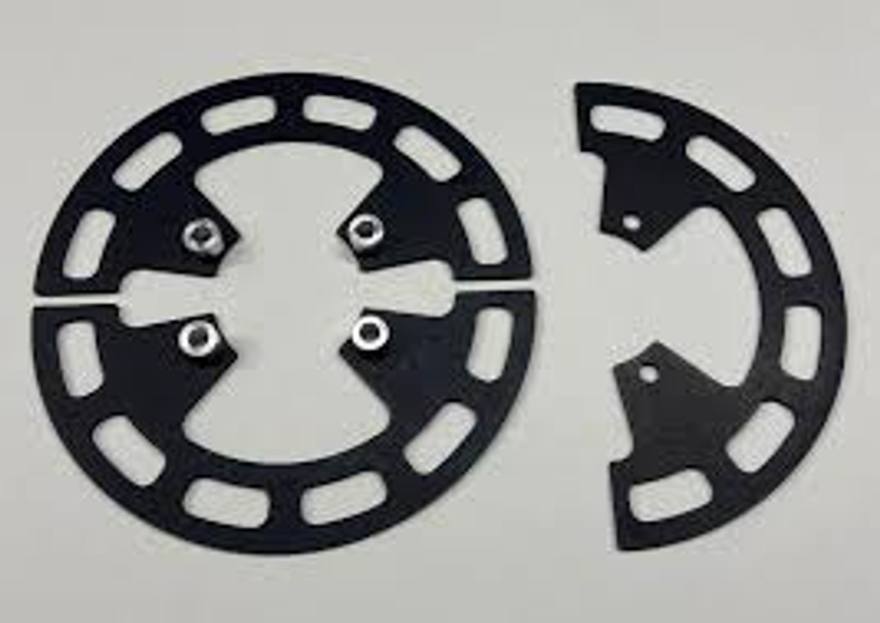 4-Spoke Mini Precision Sprocket Hub Gear Guards-Aluminum