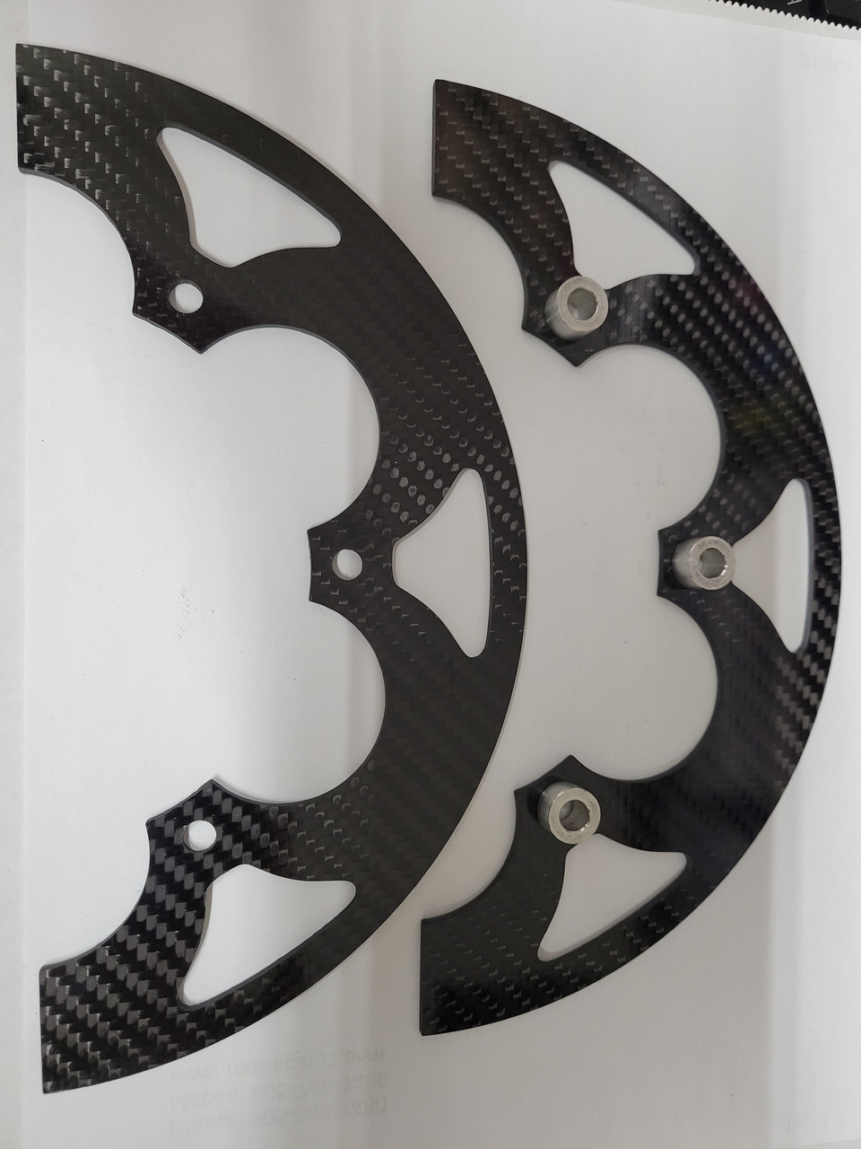 Carbon Fiber Sprocket Guides 8.5"