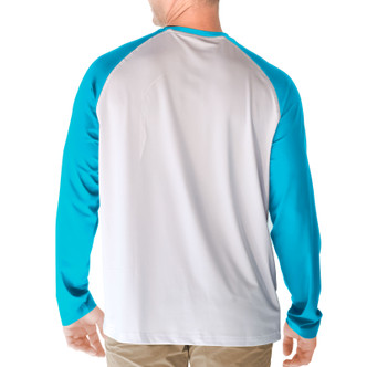 UPF 50+ performance tops long-sleeve raglan shirt