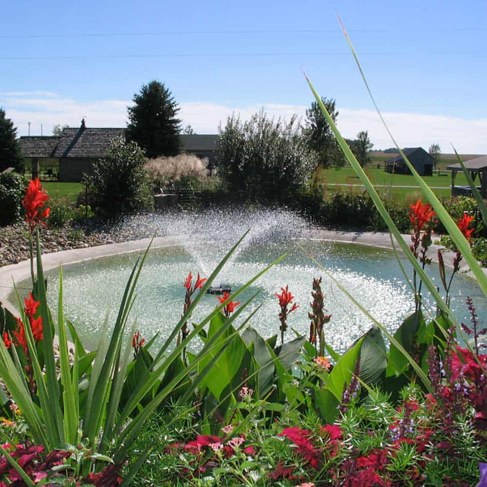 Kasco 3/4 HP 3400HVFX Fountain, Single Pattern - 230V