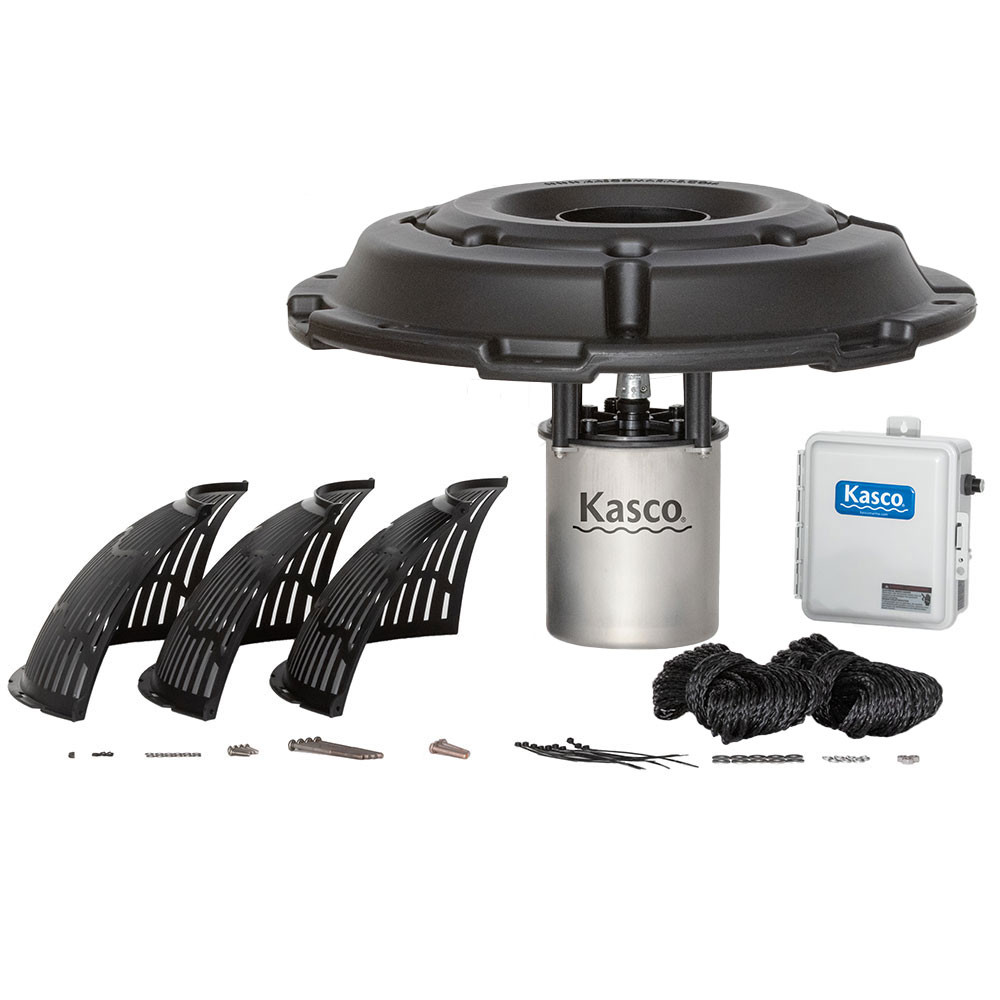 Kasco 4400 Fountain With Float, Mooring Ropes, Control Panel & Power Cord