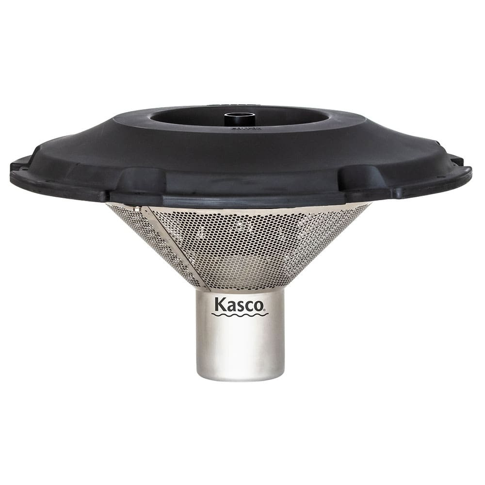 Kasco 1 HP 4400HJF Fountain Shown With Bottom Screen and Float