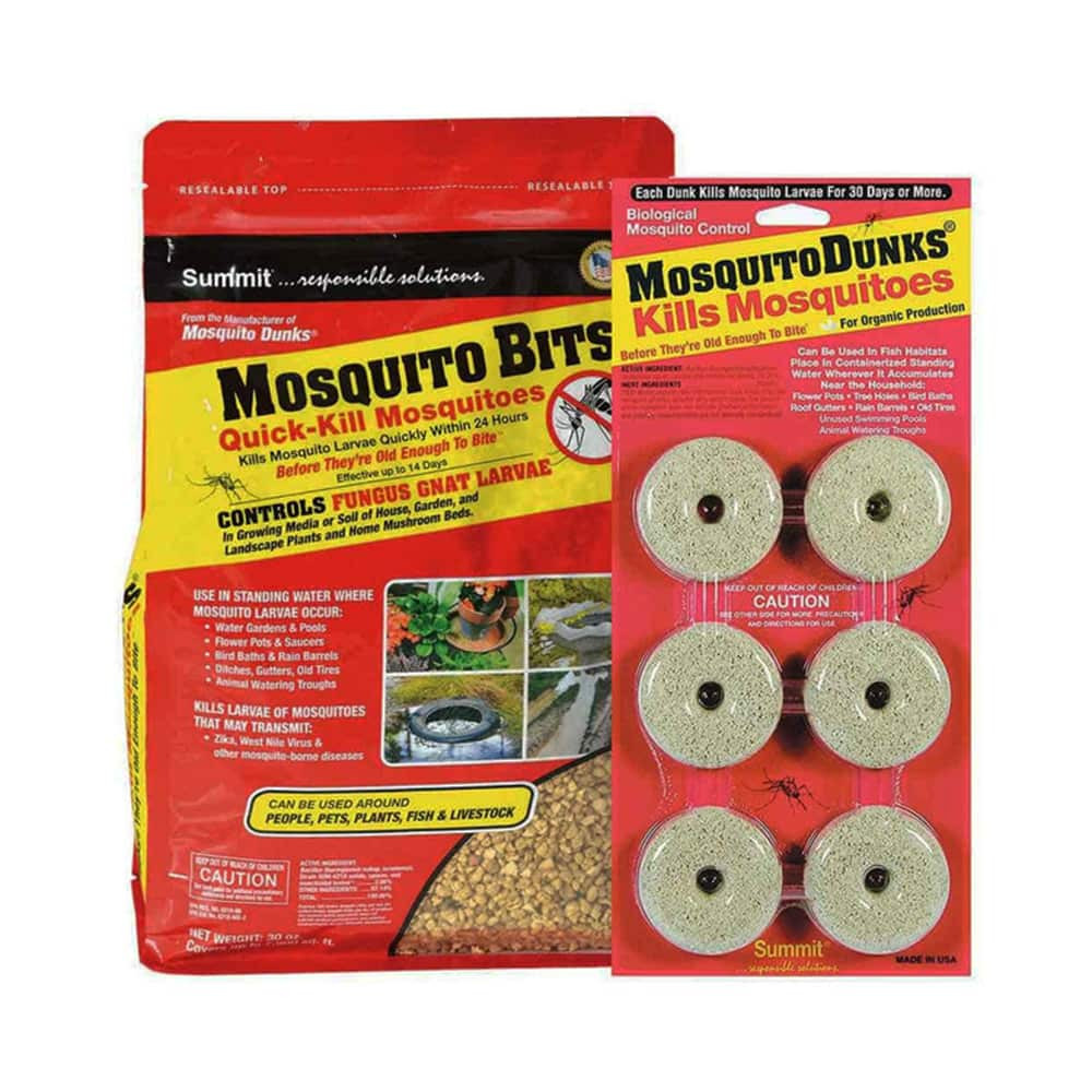Summit Mosquito Bits & Dunks Kills Mosquito & Fungus Gnat Larvae